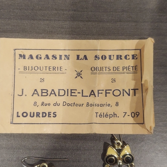 Owl earrings - Picture 4 of 4